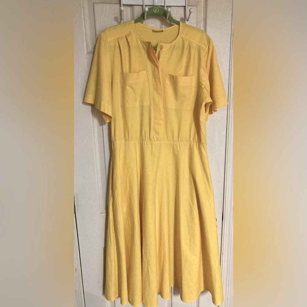 Cotton Shirt Dress